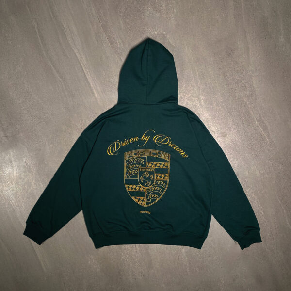 HOODIE OVERSIZE – GREEN PORSCHE